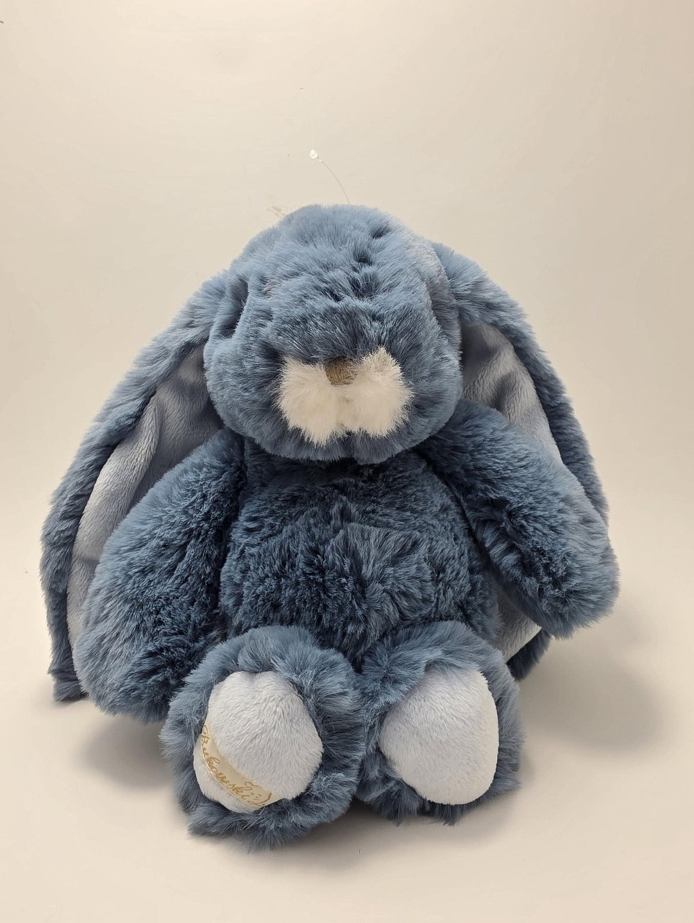 Bukowski Junior Kanini Fjord Blue Bunny Plush Sitting (9 inch)